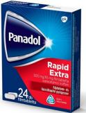 Panadol Rapid Extra 500mg/65mg filmtabletta 24x